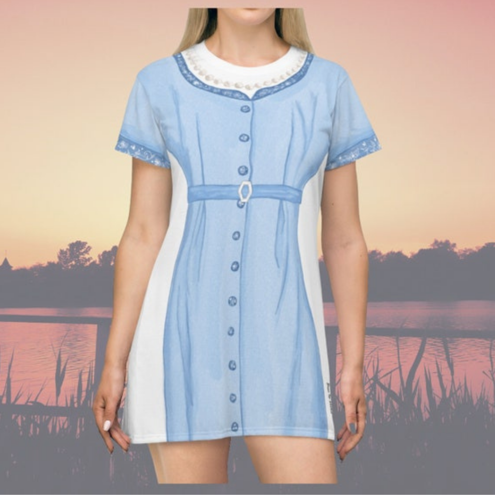 The Notebook Inspired Loungewear Cosplay Costume - Tshirt Dress