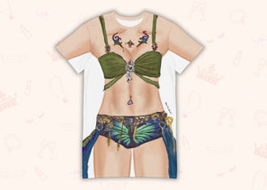 Britney Spears Snake 4 U With Body Cosplay Costume - Tshirt Dress