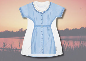 The Notebook Inspired Loungewear Cosplay Costume - Tshirt Dress