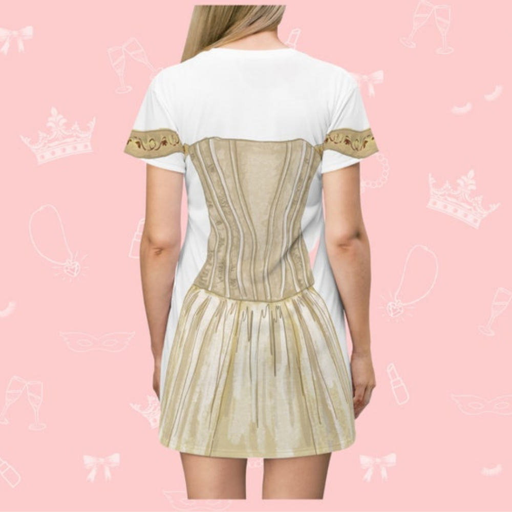 Taylor Eras Tour Love Story Cosplay Costume - Tshirt Dress