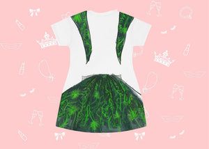 Famous Green Cosplay Costume - Tshirt Dress