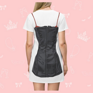 Loungewear Inspired 2-Strap Dress Cosplay Costume - Tshirt Dress