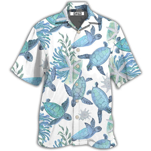 Blue Turtle Basic - Hawaiian Shirt