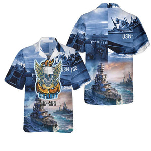 U.S Navy DD-214- For Men And Women - Hawaiian Shirt