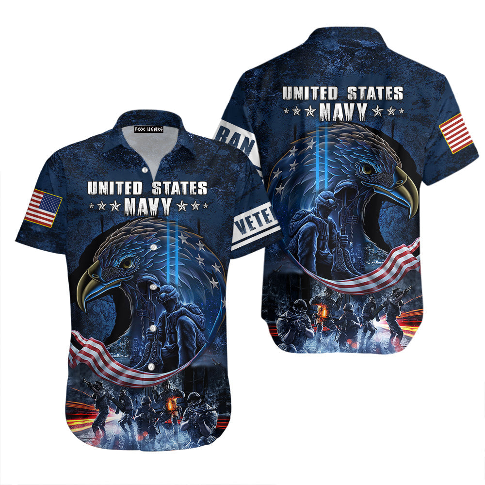 US Army Veteran Aloha - Hawaiian Shirt