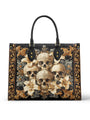 VanitasSkullFloralVintageGothic PersonalizedLeatherHandbag_1