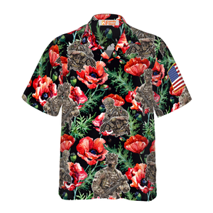 Veteran Less We Forget - For Men And Women - Hawaiian Shirt