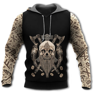 Viking Blood Skull So Cool - Hoodie