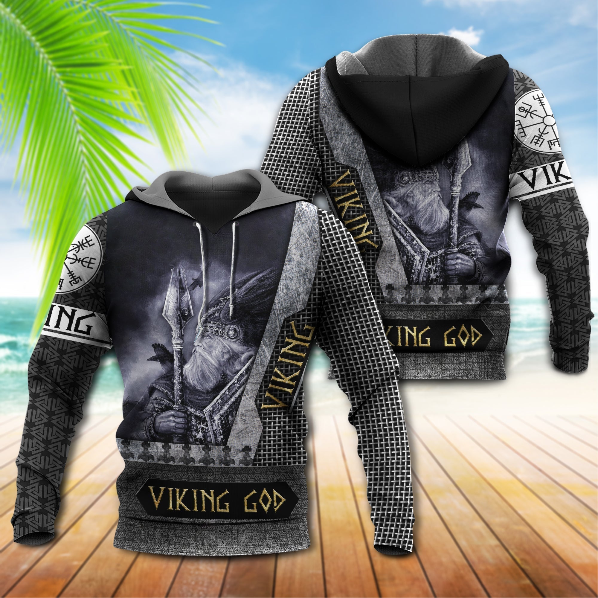 Viking Blood Viking God - Hoodie