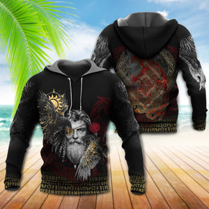 Viking Odin's Raven So Amazing - Hoodie