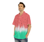 WatermelonGreenAndPinkAlohaHawaiianShirtsForMenAndForWomenHW1466_1060_4