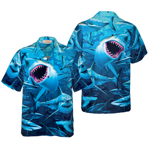 We Are The Great White Sharks - For Men And Women - Hawaiian Shirt