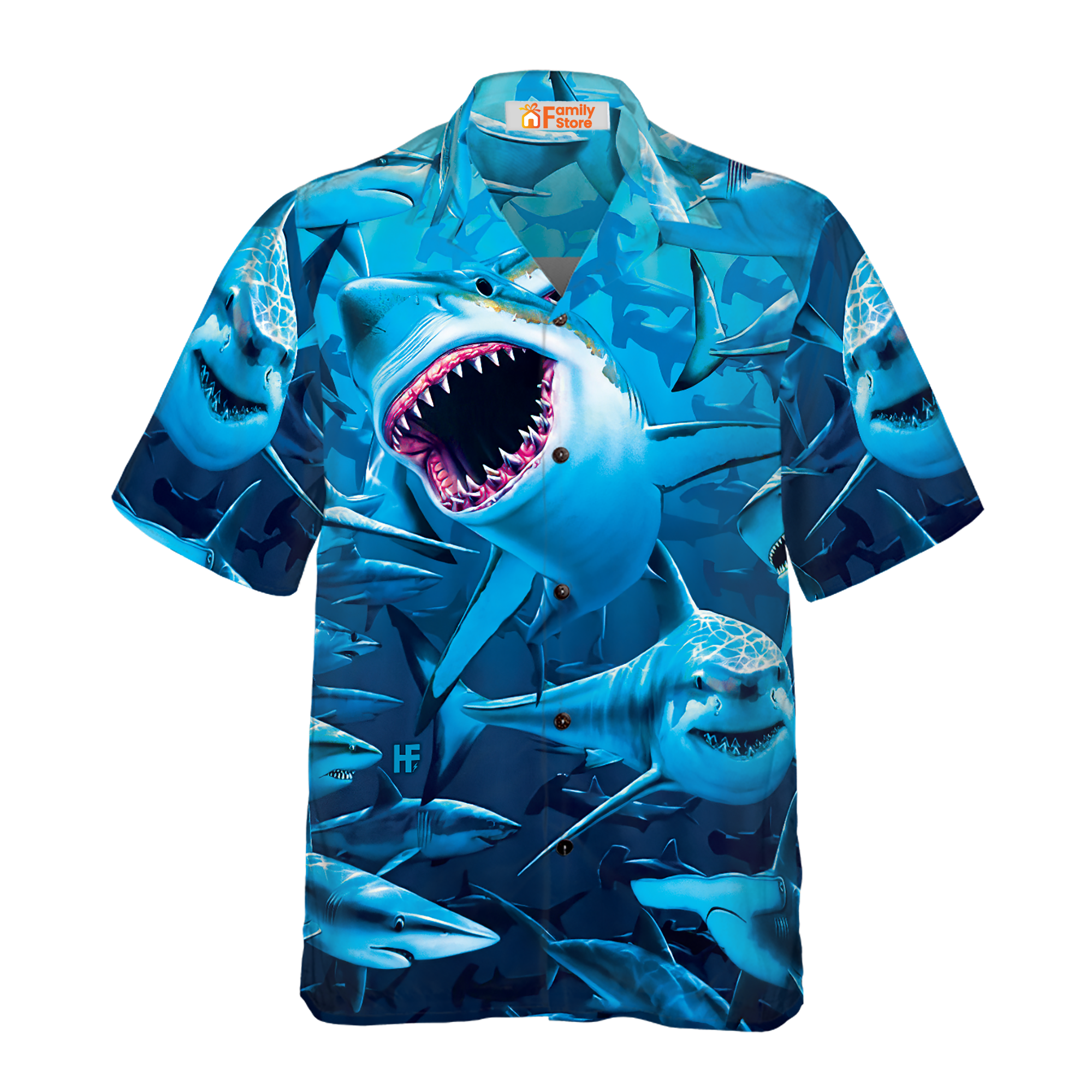 We Are The Great White Sharks - For Men And Women - Hawaiian Shirt