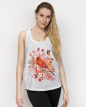 When Cardinals Appear Angels Are Near - Women's All Over Print Shirt - AT4080515