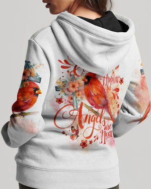 When Cardinals Appear Angels Are Near - Women's All Over Print Shirt - AT4080515