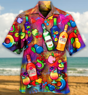 Wine Fruit Love It - Gift For Wine Lover - Hawaiian Shirt