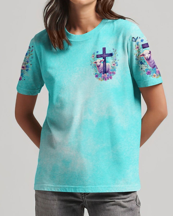 With God All Things Are Possible Lamb - Women's All Over Print Shirt - AT4080514