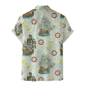 Vintage Pirate Treasure Map - Hawaiian Shirt