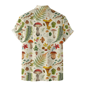 Variety Tropical Mushroom Pattern - Hawaiian Shirt