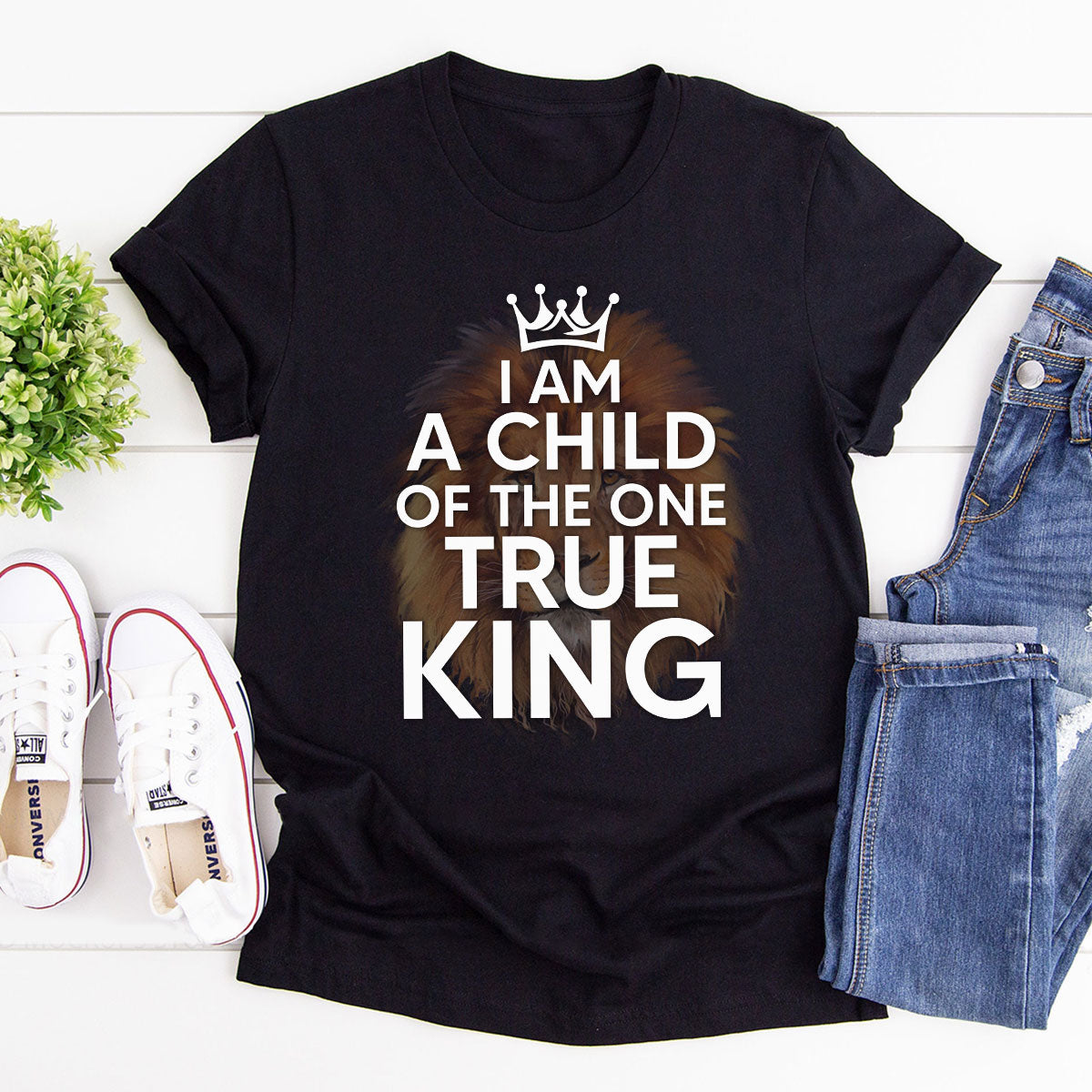 Awesome Unisex T-shirt - I Am A Child Of The One True King pt13