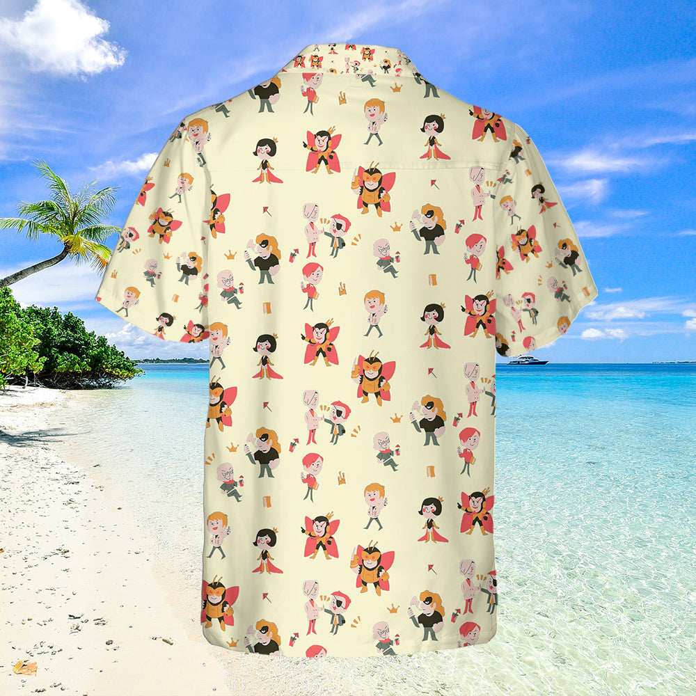 The Venture Bros Pattern Hawaiian Shirt