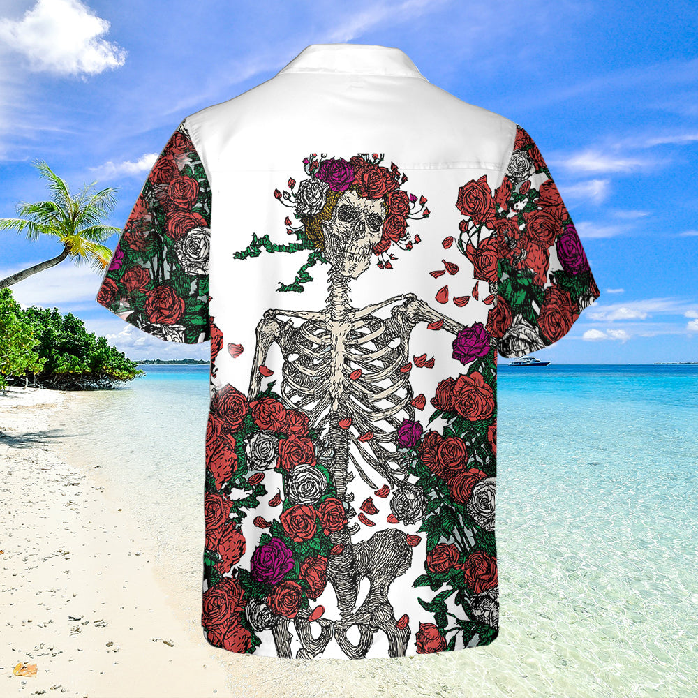 Grateful Dead Skull - Hawaiian Shirt