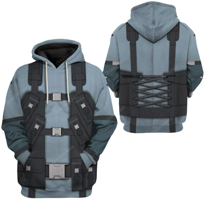 Solid Snake Metal Gear Costume Cosplay Hoodie