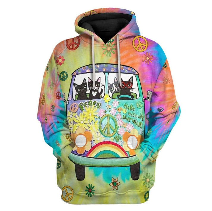 Hippie Cats Apparel - Hoodie