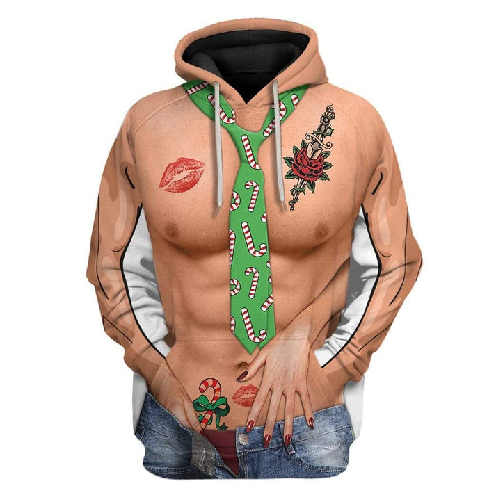 Christmas Funny Hug Body - Costume Cosplay Hoodie