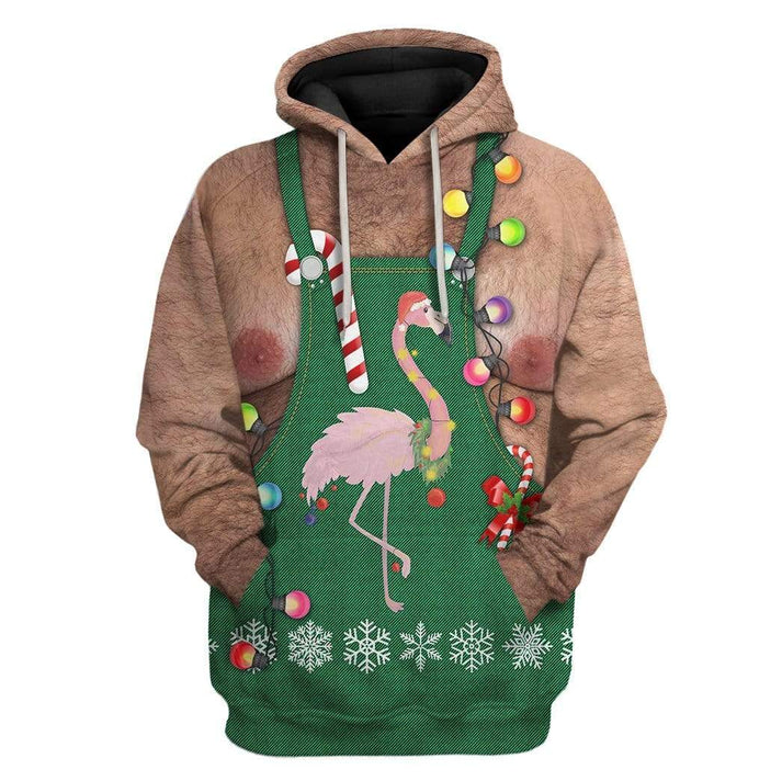 Christmas Flamingo - Costume Cosplay Hoodie