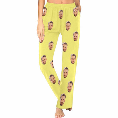 Custom Photo Couple Matching  - Personalized Pajama Pants