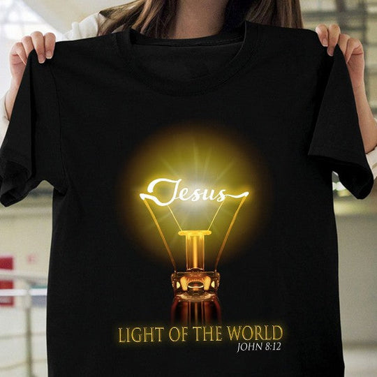 Avis89 Jesus Light Of The World Light Bulb - Unisex Shirt