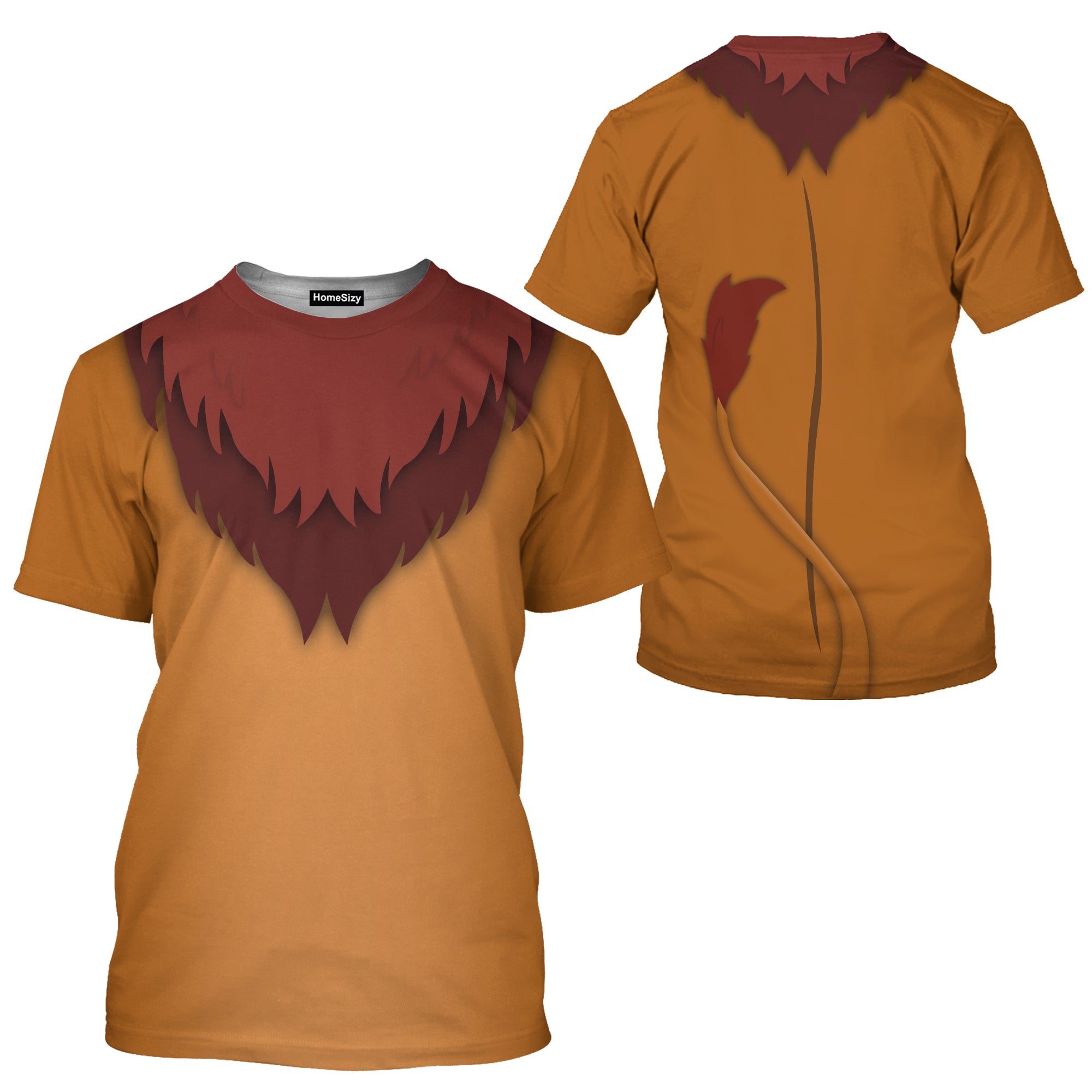 Mufasa Lion King Costume Cosplay - 3D Tshirt