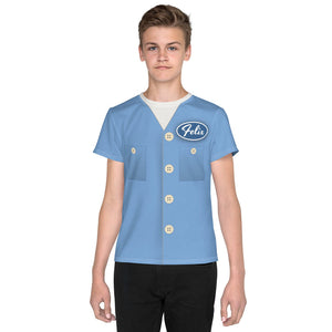 Wreck-It Ralph Felix Fixer Cosplay Costume - Kid Tshirt