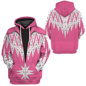 Bedazzled Hot Pink Jumpsuit - Costume Cosplay Hoodie