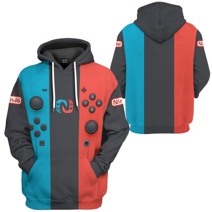 3D Nintendo Switch Hoodie For Men And Women