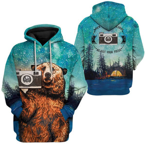 Beer Photographer Camping - Hoodie