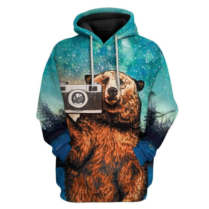 Beer Photographer Camping - Hoodie