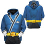 gearhuman 3d power rangers samurai blue custom tshirt hoodie apparel gv08018 3d apparel 836537