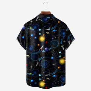 Planets Out Of The Galaxy - Hawaiian Shirt