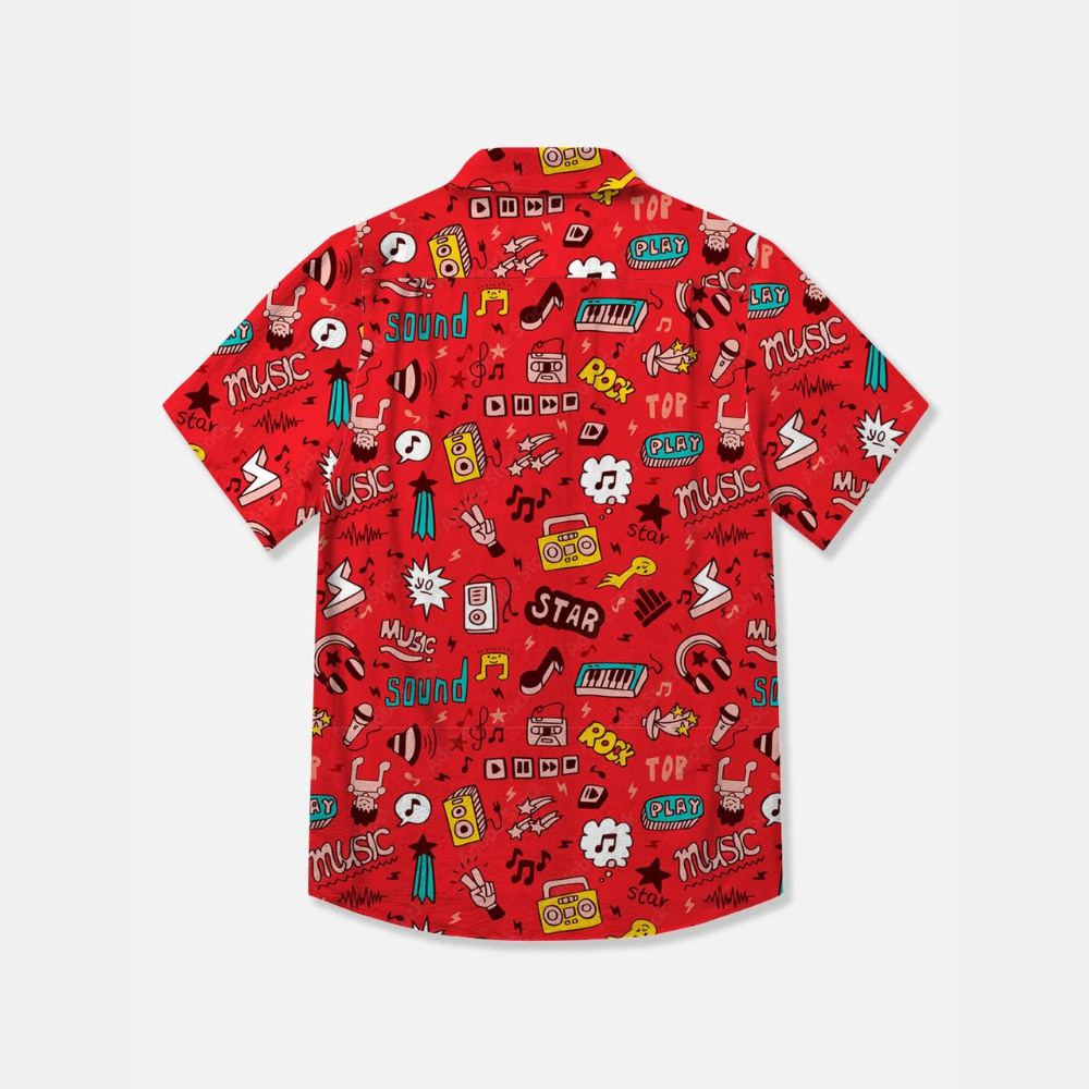 Music Party Rock Star Let's Have Some Fun - Hawaiian Shirt