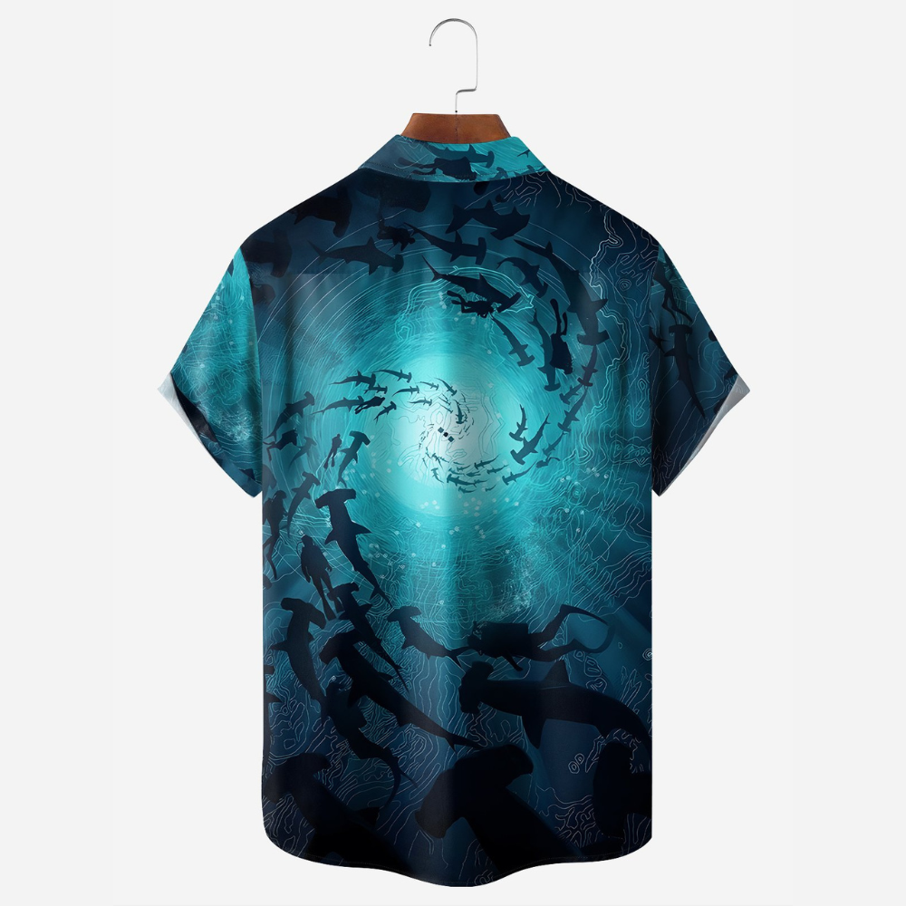 Marine Animal Hammerhead Shark - Hawaiian Shirt