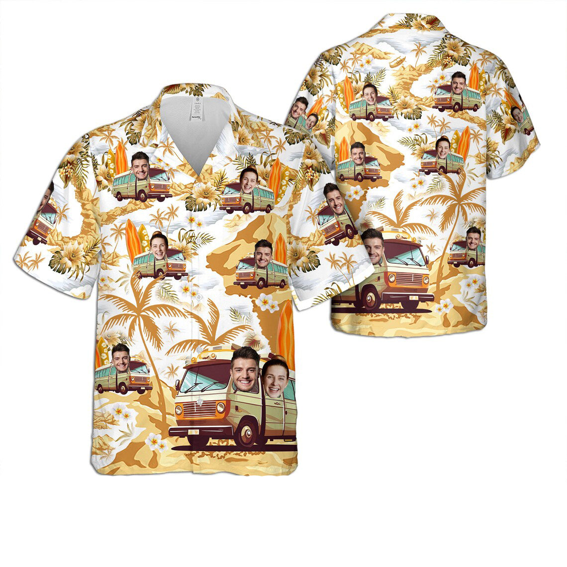 Custom Photo I'm On The Mood Of A Vacation 1 - Personalized Hawaiian Shirt