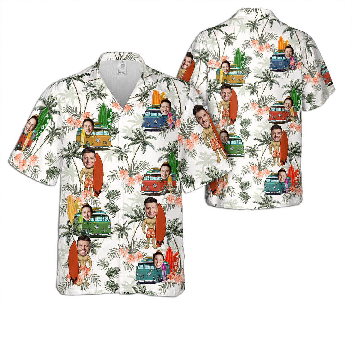 Custom Photo I'm On The Mood Of A Vacation 2 - Personalized Hawaiian Shirt