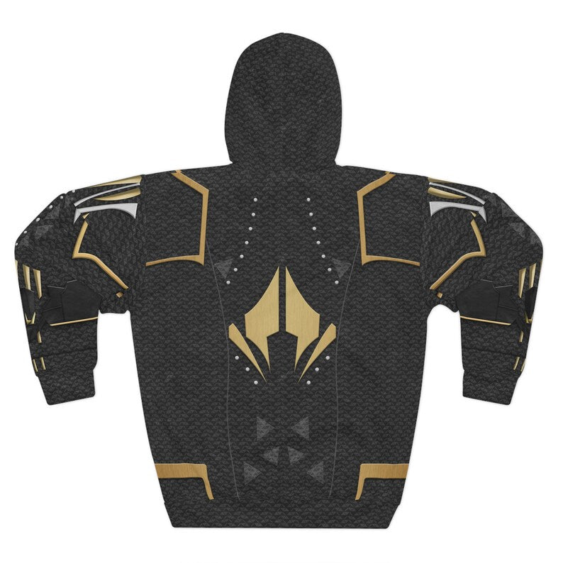 Black Panther Shuri Black And Gold Suit - Costume Cosplay Hoodie