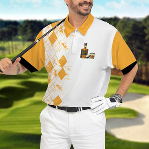 I Just Want To Drink Whiskey Play Golf Take A Nap - Gift For Golf Lovers - Men Polo