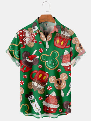 Christmas Fun And Cute Ice Cream - Hawaiian Shirt