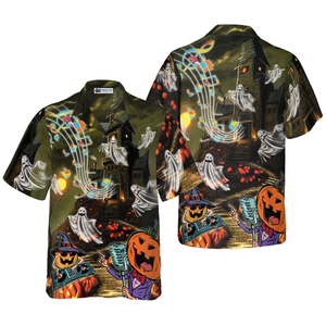 Music Night Halloween - Hawaiian Shirt