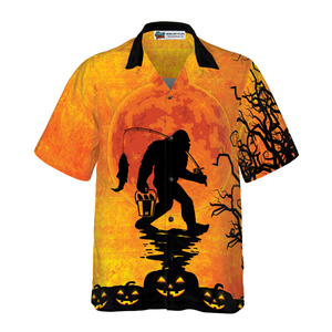 Big Foot Has Been Ready For Halloween - Hawaiian Shirt