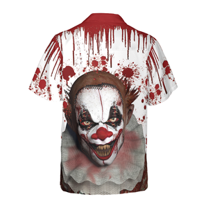 Scary Halloween Clown Faces - Gift For Men And Women - Hawaiian Shirt